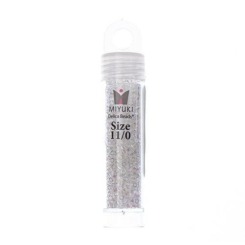 Miyuki Delica 11/0 5.2g Vials Transparent