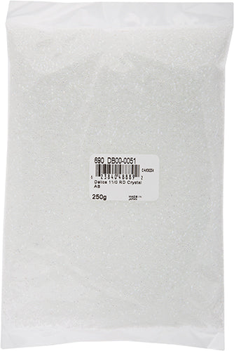 Miyuki Delica 11/0 Bag Transparent Aurora Borealis