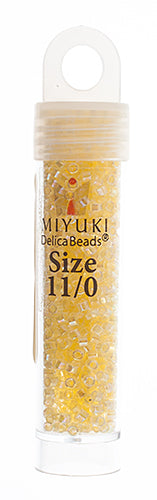 Miyuki Delica 11/0 5.2g Vials Color Lined