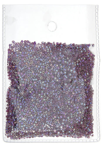 Miyuki Delica 11/0 Bag Color Lined Dyed Aurora Borealis