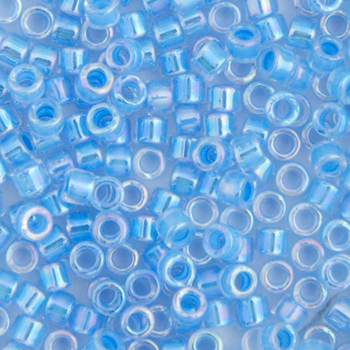 Miyuki Delica 11/0 Bag Color Lined Dyed Aurora Borealis