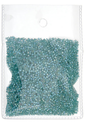 Miyuki Delica 11/0 Bag Color Lined Dyed Aurora Borealis