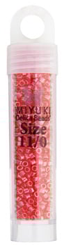 Miyuki Delica 11/0 5.2g Vials Transparent Luster