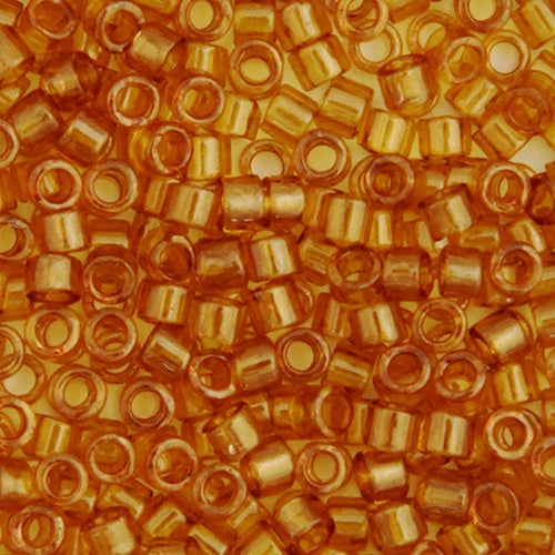 Miyuki Delica 11/0 Bag Transparent Gold Luster