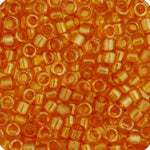 Miyuki Delica 11/0 Bag Transparent Gold Luster