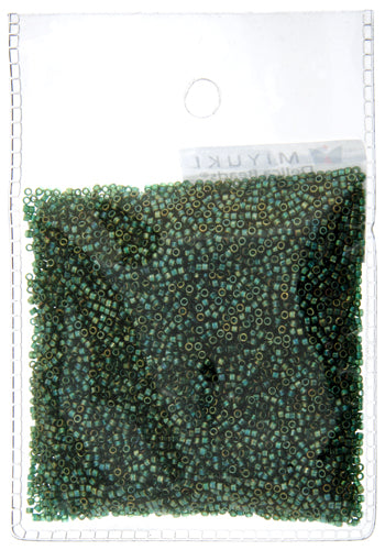 Miyuki Delica 11/0 Bag Transparent Gold Luster Aurora Borealis