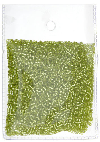 Miyuki Delica 11/0 Bag Transparent Silverlined