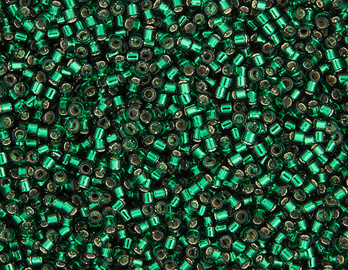 Miyuki Delica 11/0 5.2g Vials Silverlined