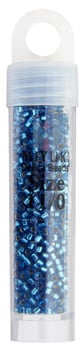 Miyuki Delica 11/0 5.2g Vials Silverlined