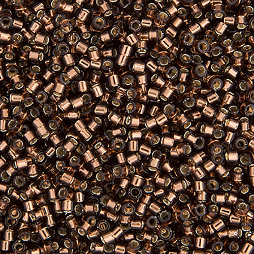 Miyuki Delica 11/0 Bag Transparent Silverlined