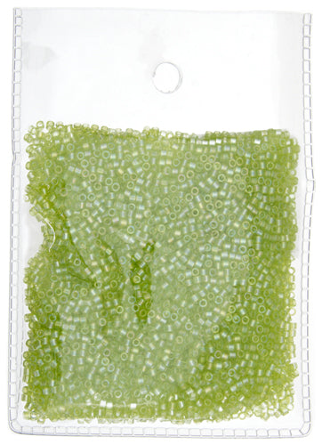 Miyuki Delica 11/0 Bag Transparent Aurora Borealis
