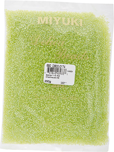 Miyuki Delica 11/0 Bag Transparent Aurora Borealis