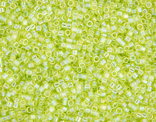 Miyuki Delica 11/0 Bag Transparent Aurora Borealis