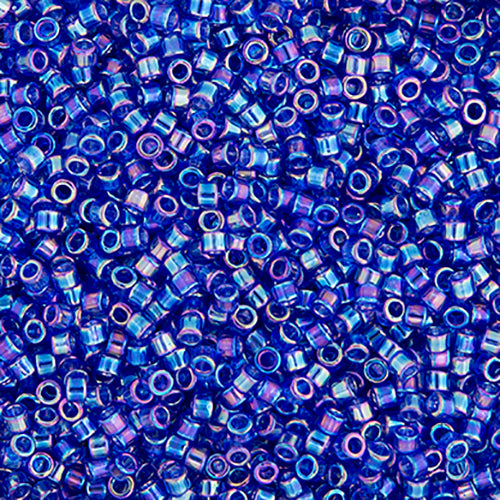 Miyuki Delica 11/0 Bag Transparent Aurora Borealis
