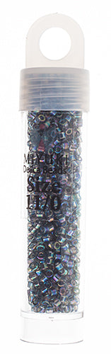 Miyuki Delica 11/0 5.2g Vials Transparent Aurora Borealis
