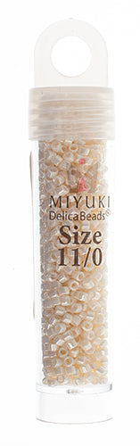 Miyuki Delica 11/0 5.2g Vials Glazed Luster
