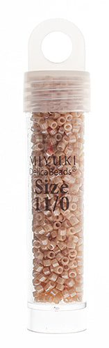 Miyuki Delica 11/0 5.2g Vials Glazed Luster