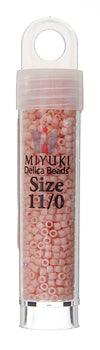 Miyuki Delica 11/0 5.2g Vials Opaque Glazed Luster