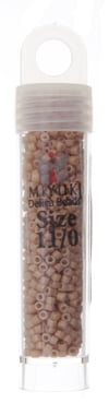 Miyuki Delica 11/0 5.2g Vials Opaque Gold Luster