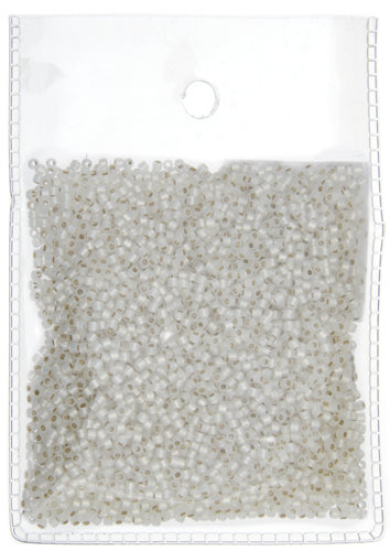 Miyuki Delica 11/0 Bag Transparent Silverlined