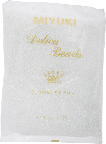 Miyuki Delica 11/0 Bag Transparent Ceylon