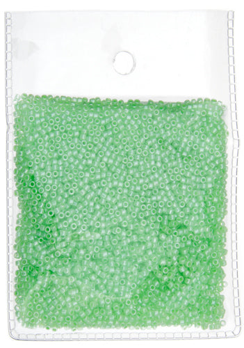 Miyuki Delica 11/0 Bag Crystal Ceylon Lined Dyed