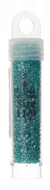 Miyuki Delica 11/0 5.2g Vials Crystal Ceylon Lined Dyed