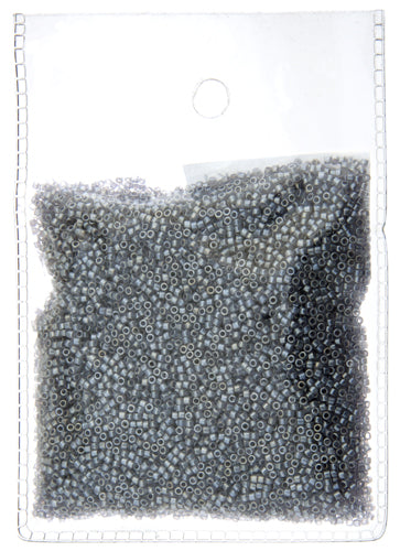 Miyuki Delica 11/0 Bag Crystal Ceylon Lined Dyed