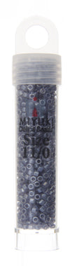 Miyuki Delica 11/0 5.2g Vials Crystal Ceylon Lined Dyed