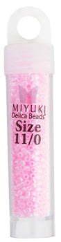 Miyuki Delica 11/0 5.2g Vials Crystal Ceylon