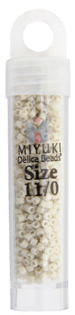 Miyuki Delica 11/0 5.2g Vials Opaque Glazed Luster