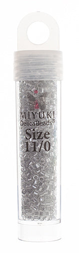 Miyuki Delica 11/0 5.2g Vials Color Lined Dyed