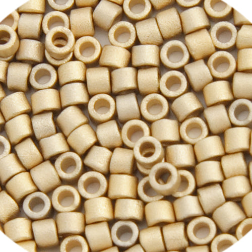 Miyuki Delica 11/0 3.3g Vials 24kt Plated