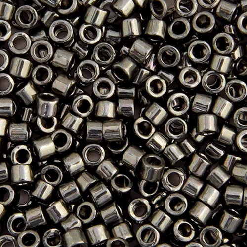 Miyuki Delica 11/0 5.2g Vials Opaque Nickel Plated Dyed