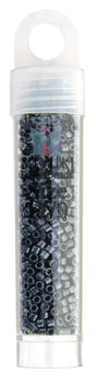 Miyuki Delica 11/0 5.2g Vials Opaque Nickel Plated Dyed