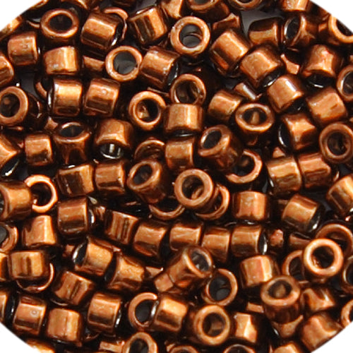 Miyuki Delica 11/0 5.2g Vials Opaque Nickel Plated Dyed