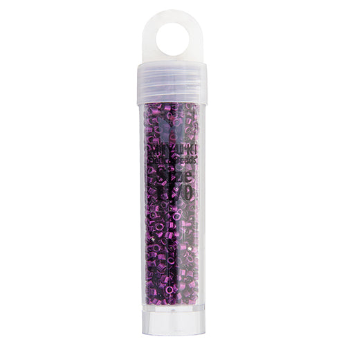 Miyuki Delica 11/0 5.2g Vials Opaque Nickel Plated Dyed