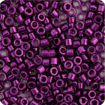 Miyuki Delica 11/0 5.2g Vials Opaque Nickel Plated Dyed