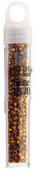 Miyuki Delica 11/0 3.3g Vials 24kt Plated