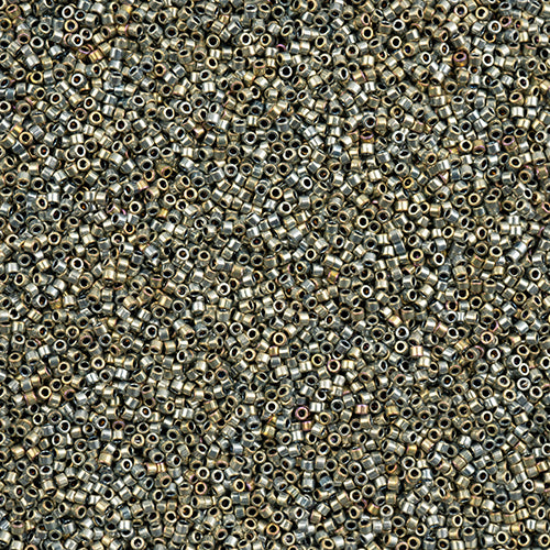 Miyuki Delica 11/0 Bag Plated Palladium