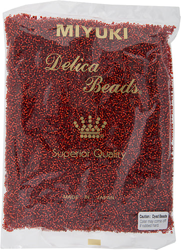 Miyuki Delica 11/0 Bag Silverlined Dyed