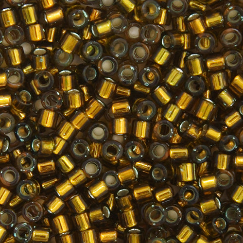 Miyuki Delica 11/0 5.2g Vials Silverlined Dyed