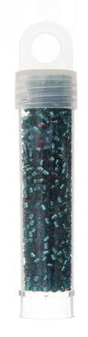 Miyuki Delica 11/0 5.2g Vials Silverlined Dyed