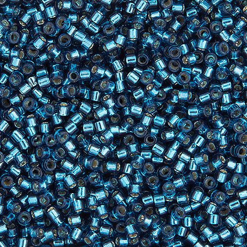 Miyuki Delica 11/0 Bag Silverlined Dyed