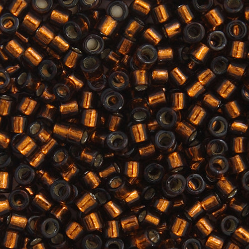 Miyuki Delica 11/0 5.2g Vials Silverlined Dyed