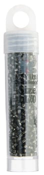 Miyuki Delica 11/0 5.2g Vials Silverlined Dyed