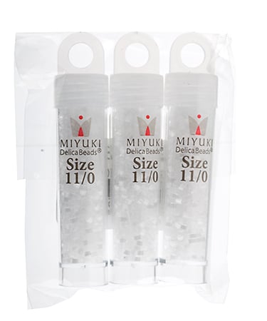 Miyuki Delica 11/0 5.2g Vials Silk Satin