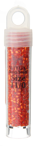 Miyuki Delica 11/0 5.2g Vials Semi-Matte Dyed