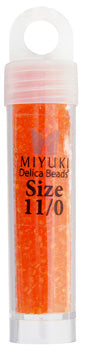 Miyuki Delica 11/0 5.2g Vials Transparent