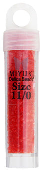 Miyuki Delica 11/0 5.2g Vials Transparent